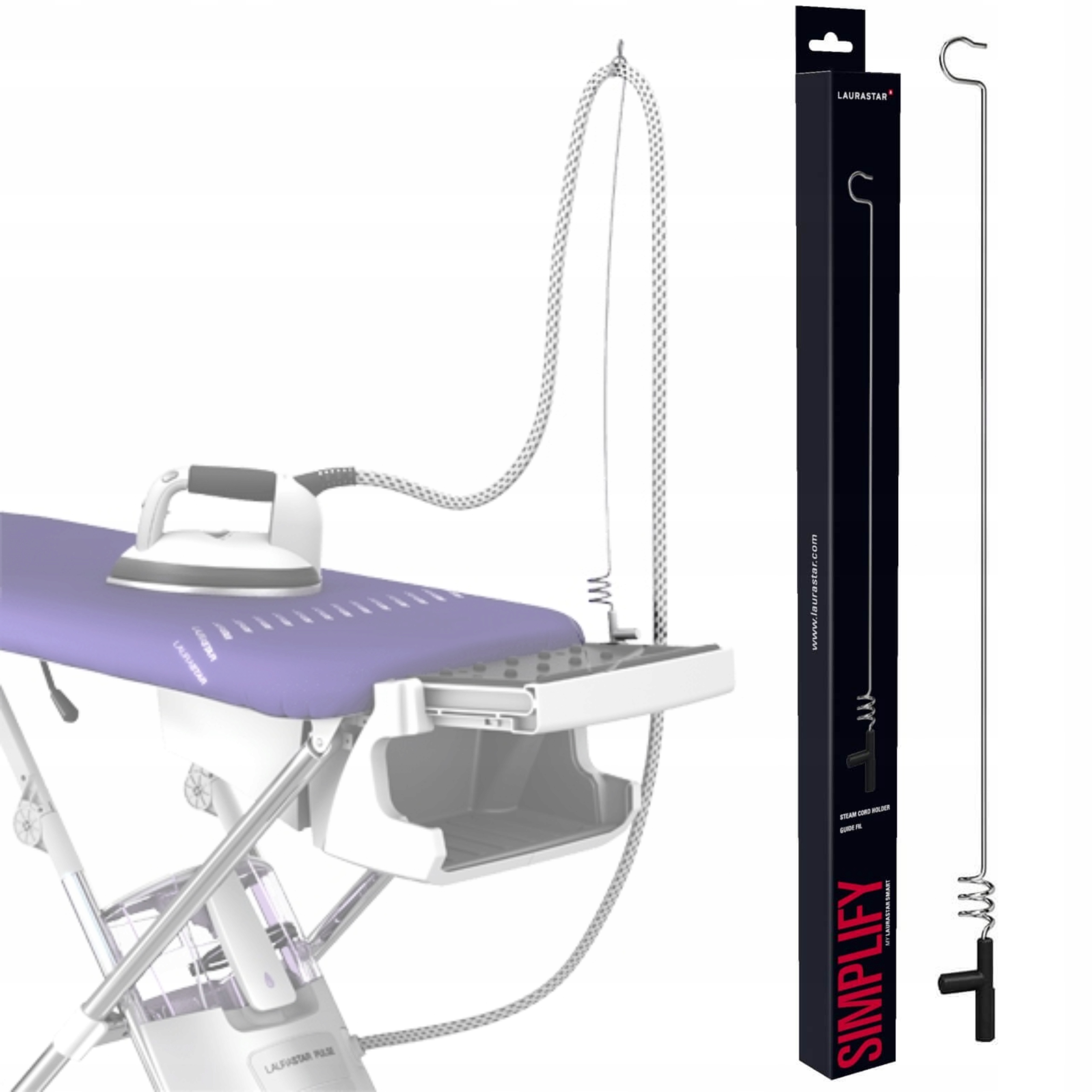 Uchwyt na przewód parowy Antenka do Laurastar Smart