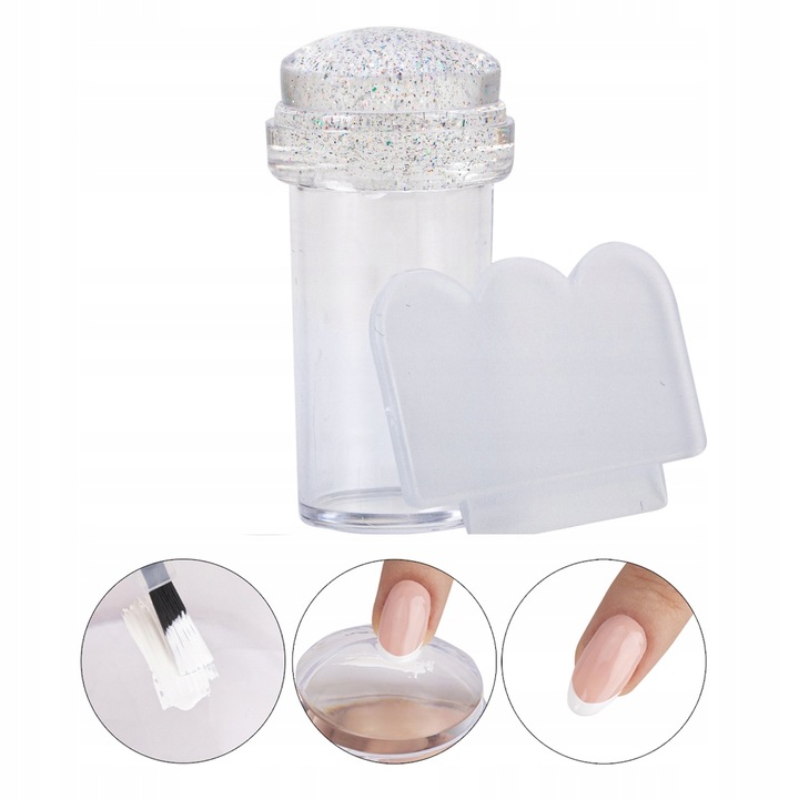 STEMPELEK SILIKONOWY DO WZORKÓW FRENCHA STAMPINGU 12889170517 Allegro.pl