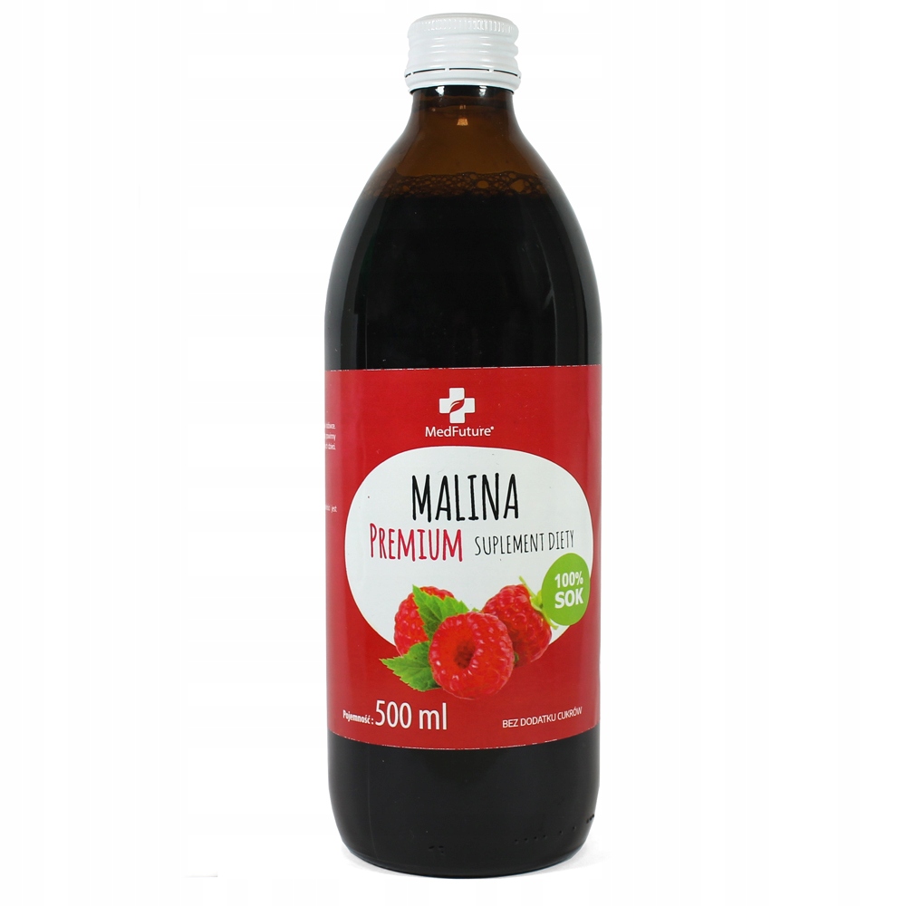 

Sok z owoców maliny Naturalny 500 ml
