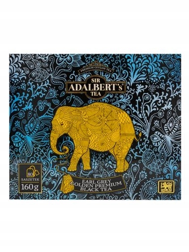 Adalberts' Čaj Earl Grey Golden Premium sáčky 80 x 2 g