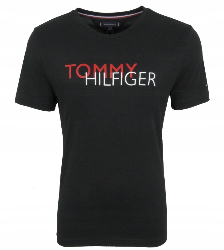 

Tommy Hilfiger, t-shirt męski, czarny, L
