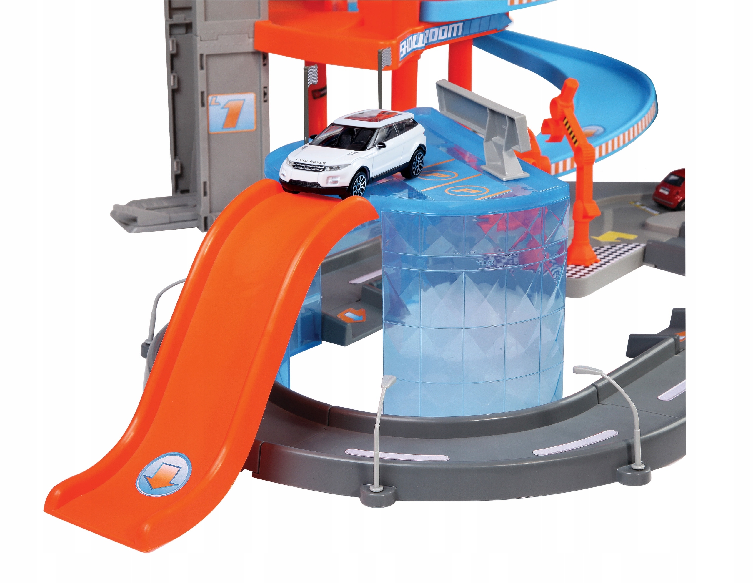 MEGA PARKING BBurago 4 poziomy AUTO MYJNIA garaż Bohater brak