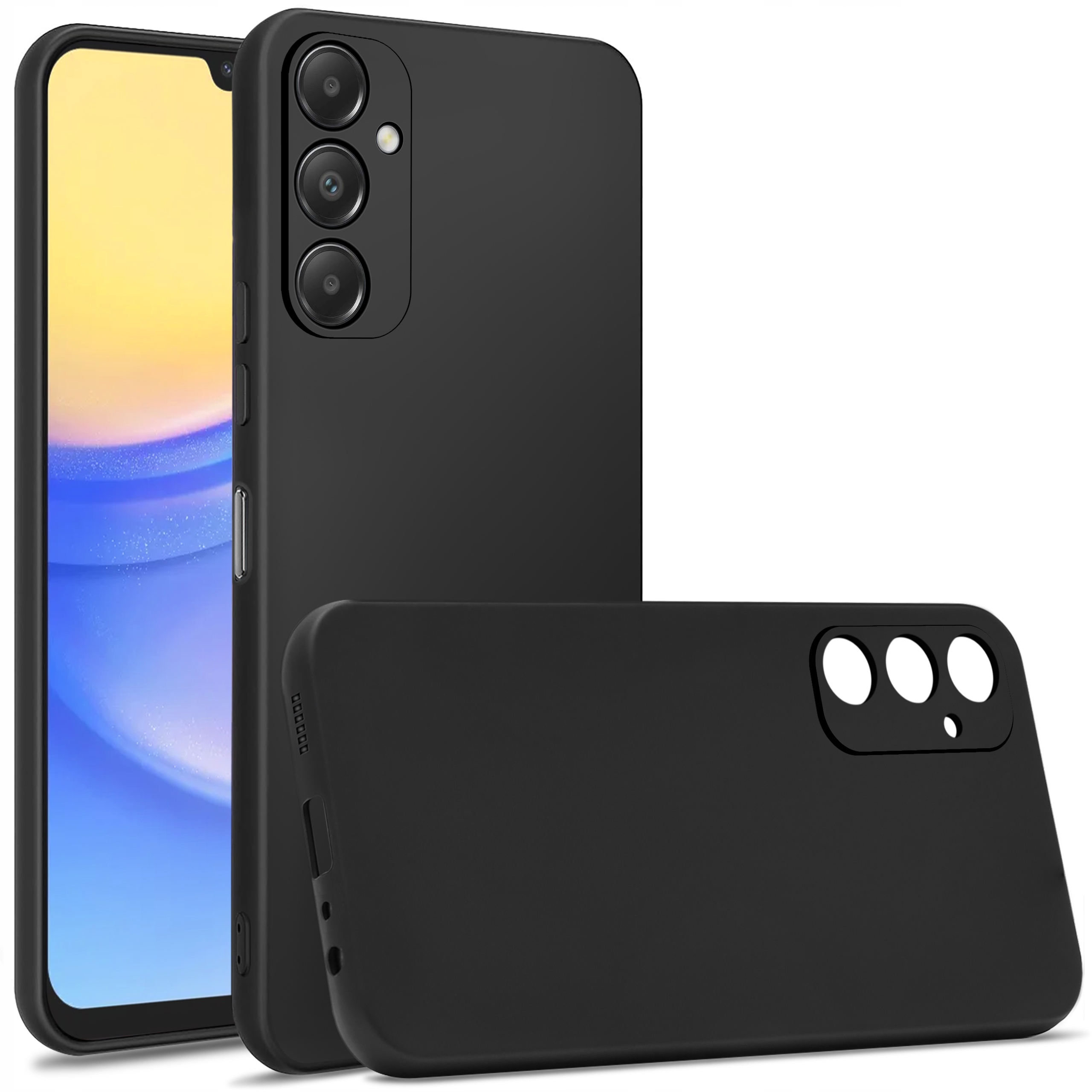 Nakładka Matt Tpu do Samsung Galaxy A17 4G A17 5G A18 5G czarna Tfo