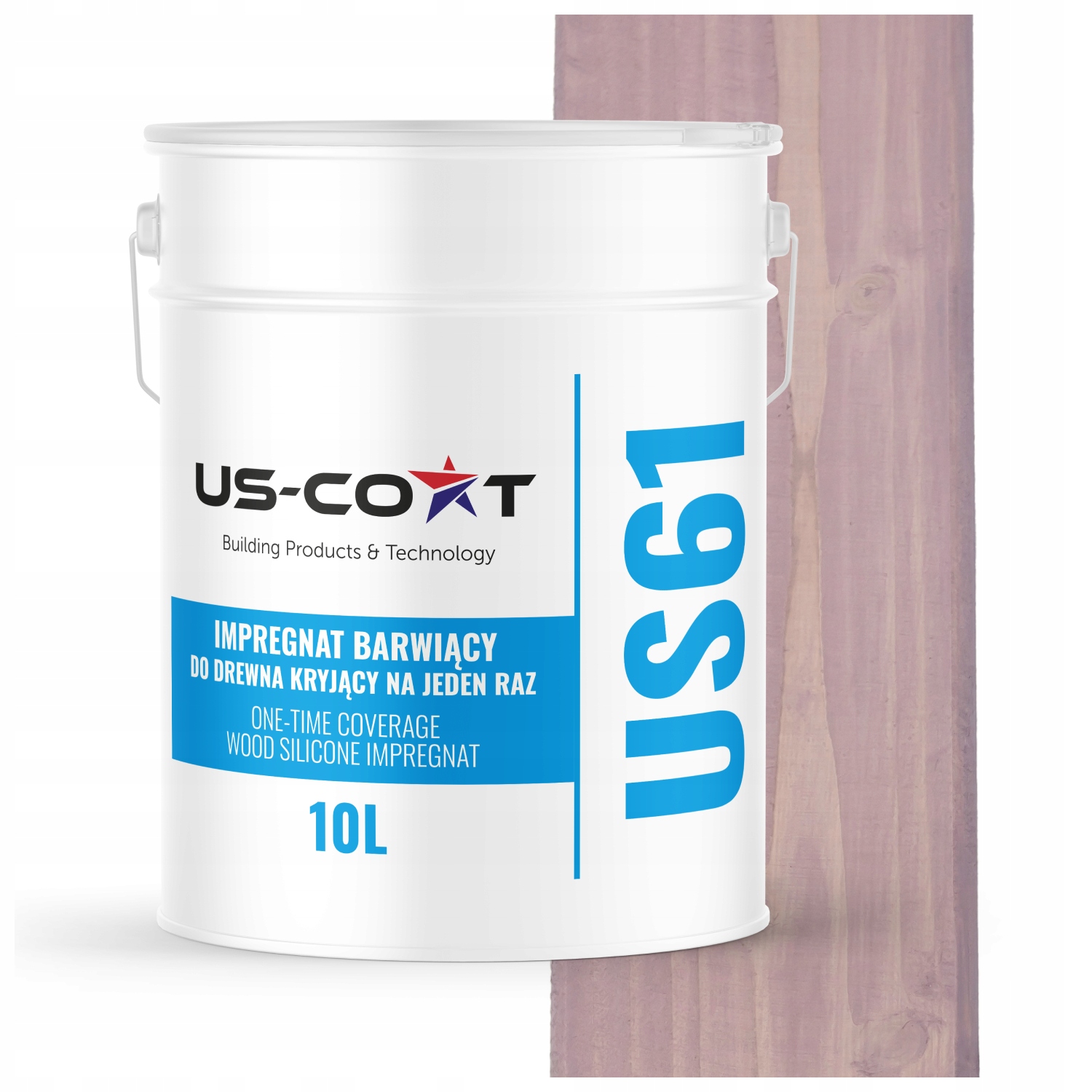 Impregnácia Na Drevo Extra Farba S Chronovými Voskami Naraz Púdrová Ružová 10 L