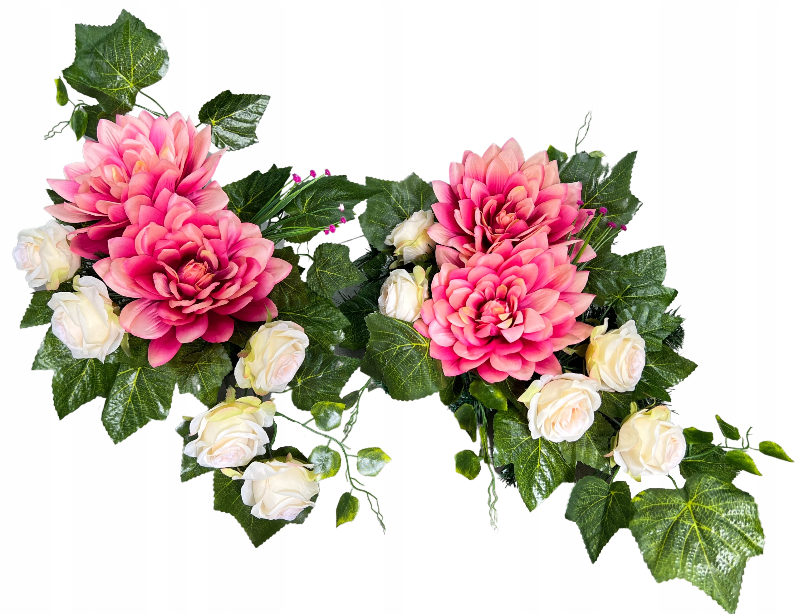 WIĄZANKA STROIK KOMPLET na grób cmentarz