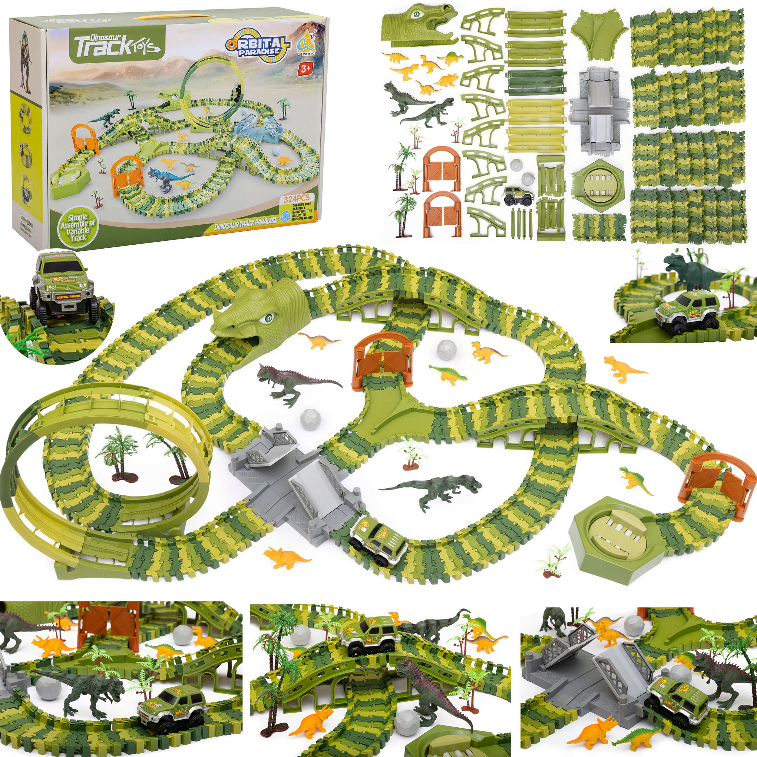 

Tor Wyścigowy Petla Dinozaur Dino Park 324el.