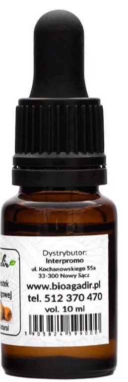 Olej z Opuncji Figowej Bio Agadir 10 ml do Twarzy Czysty Naturalny Marka Bio Agadir