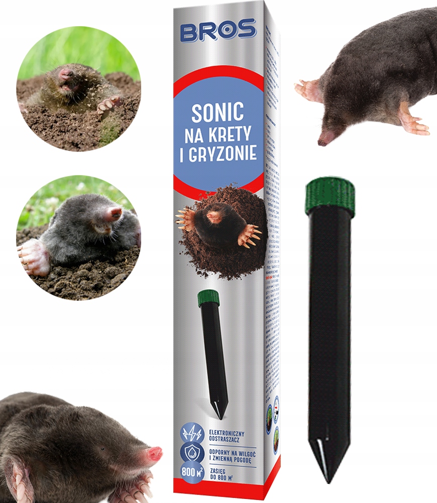 Bros – Sonic – odpuzuje krtky