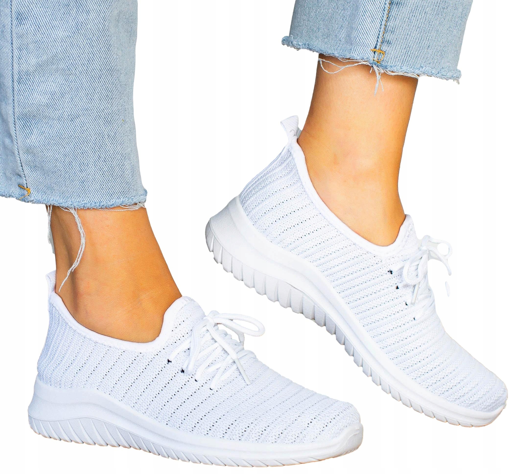 

Wygodne Damskie Adidasy do Biegania White 39