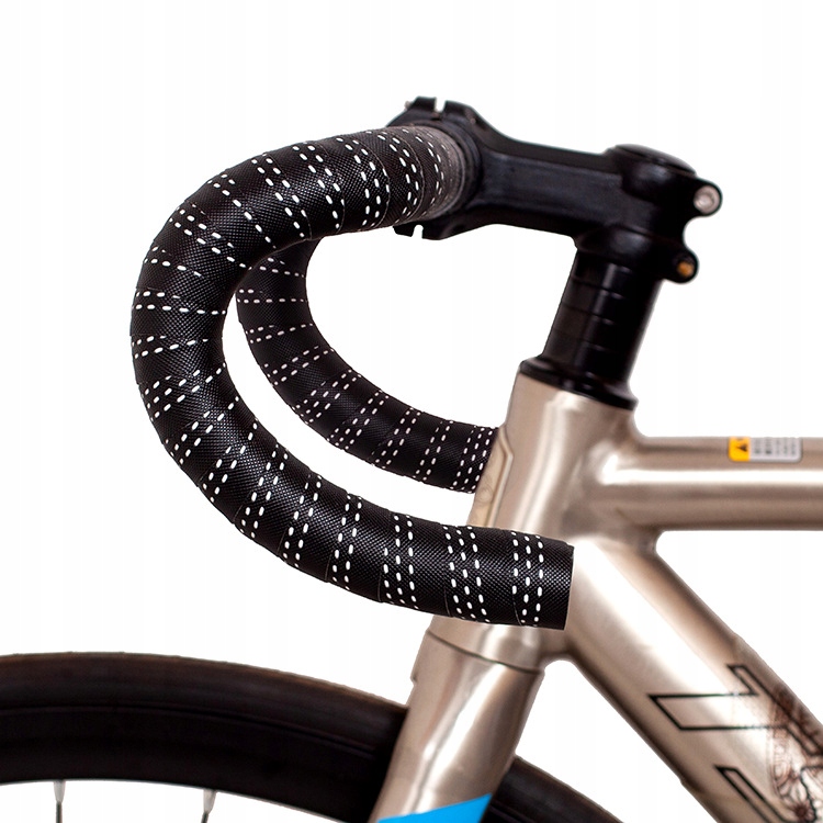 Oddychająca taśma na kierownicę roweru szosowego biała Marka bez marki