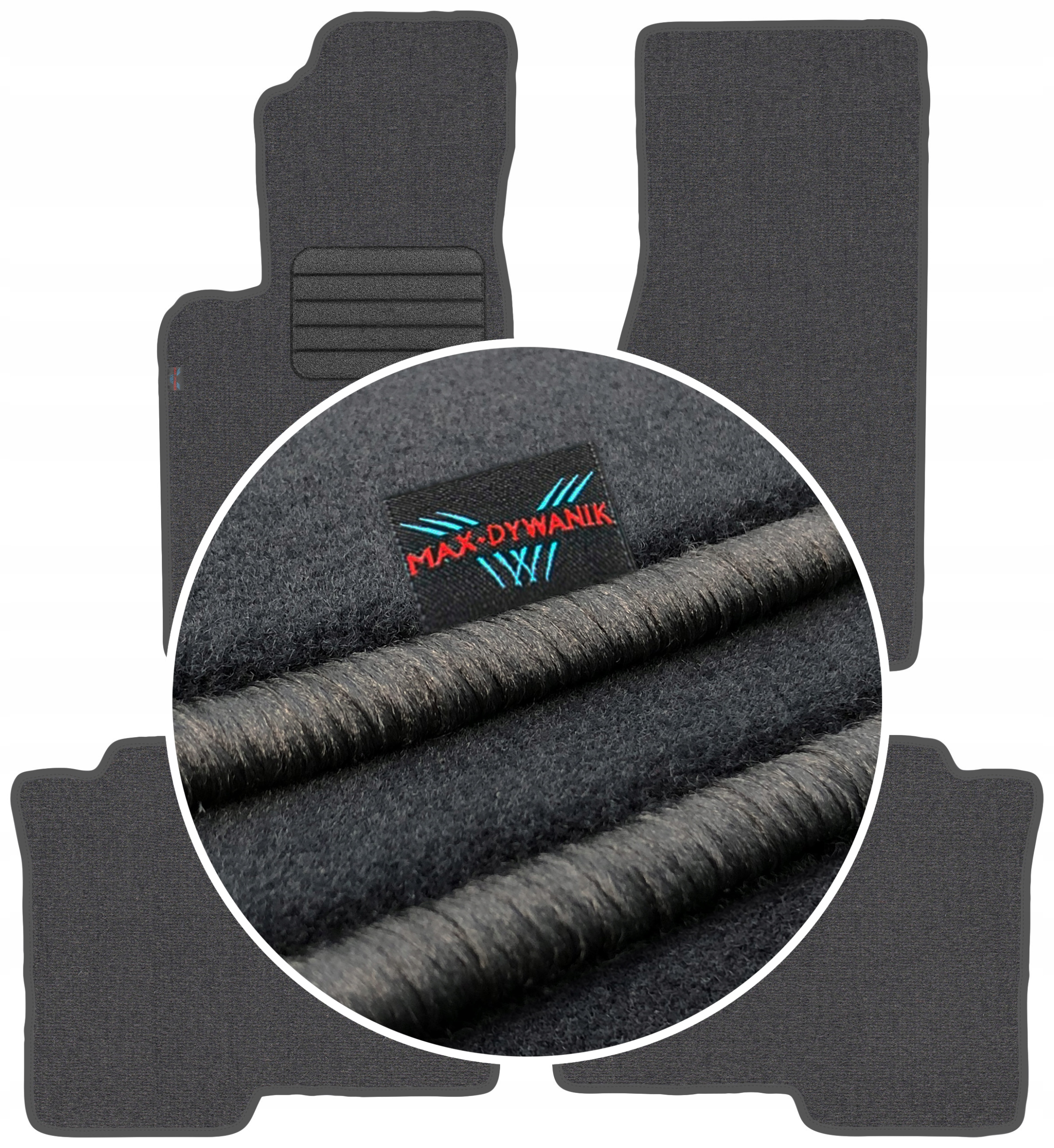 Jeep Commander 2006-2010 Autokoberce Koberce do auta