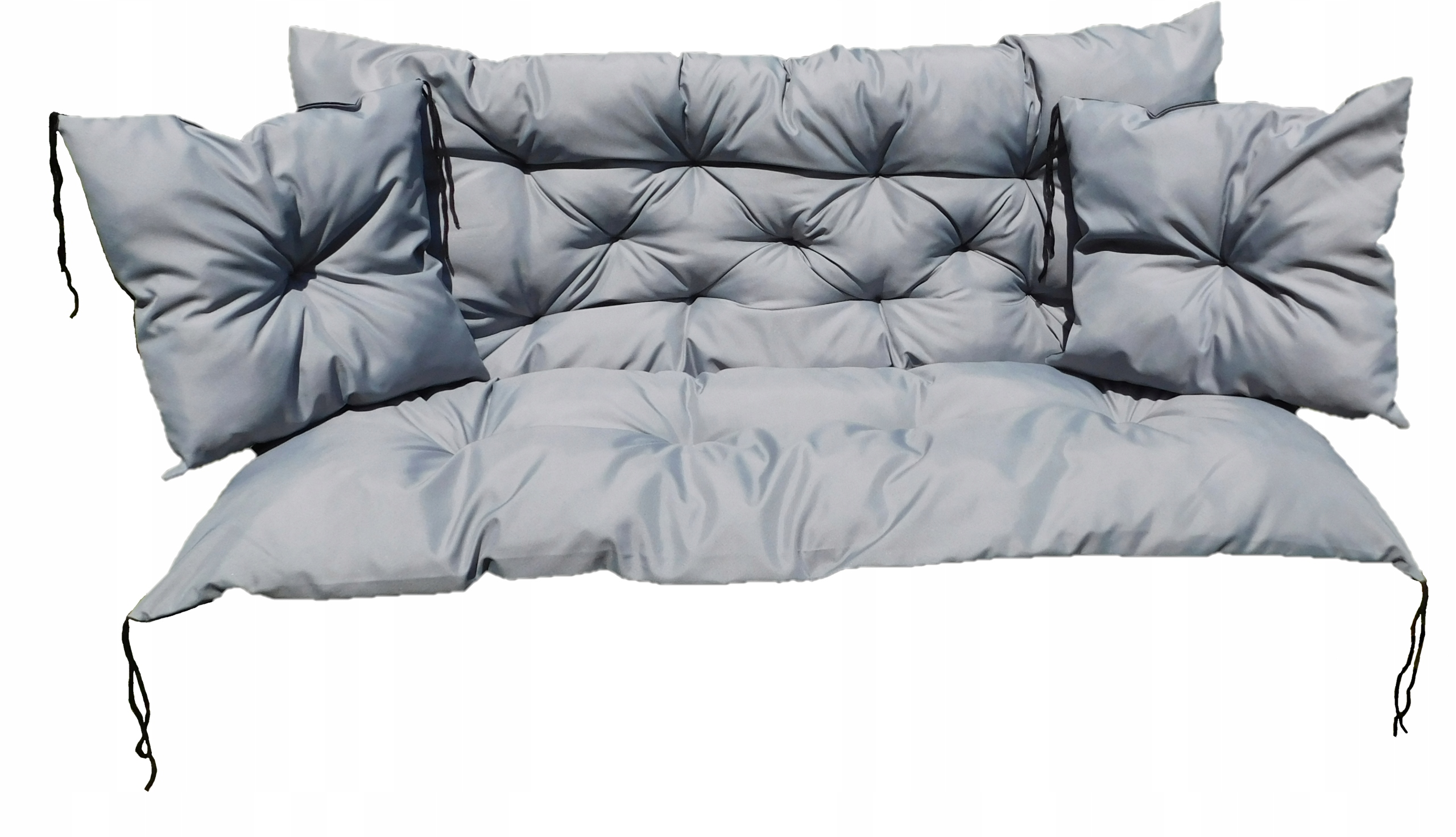 Polštář na zahradní nábytek Set polštářů 150x60x50 2xMalé polštářky 40x40