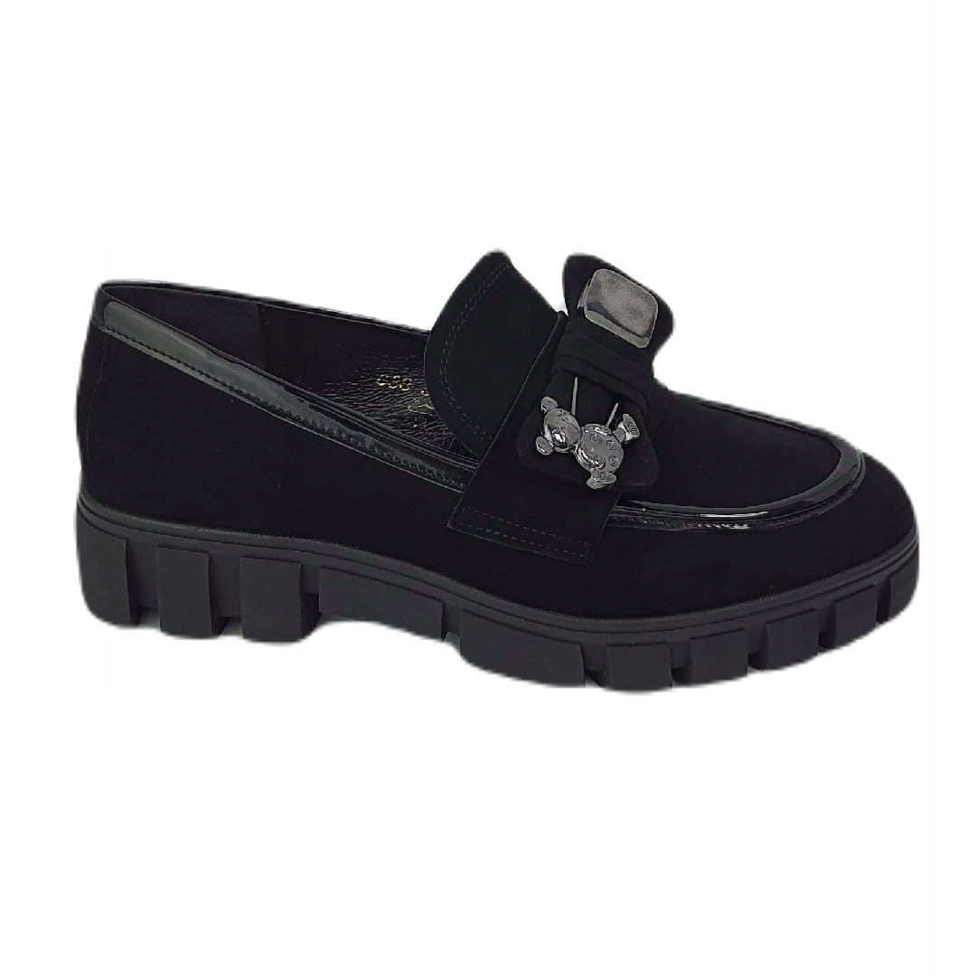 Mokasíny Visconi 3208/963 Black 36, černá