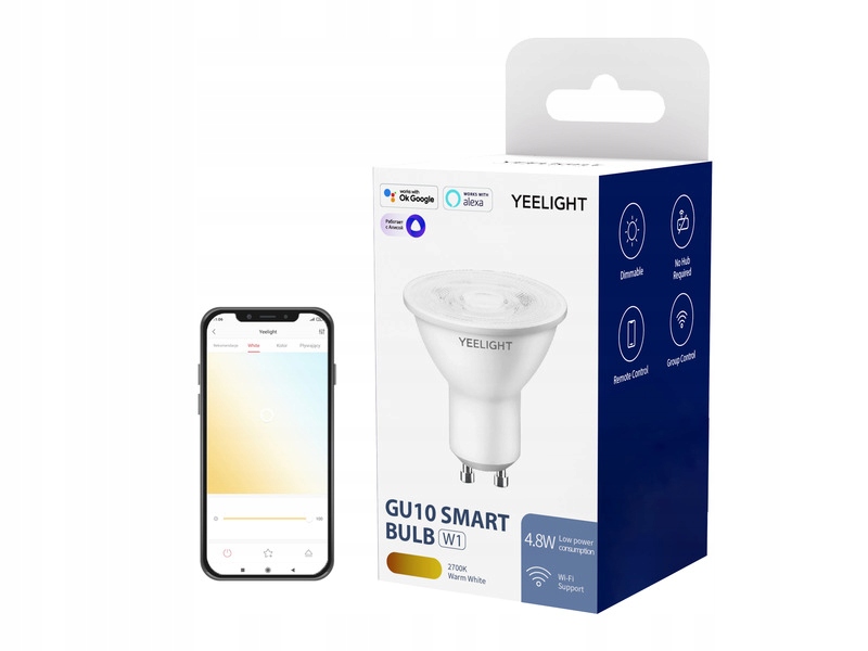 Inteligentna żarówka LED YEELIGHT YLDP004 4.8W