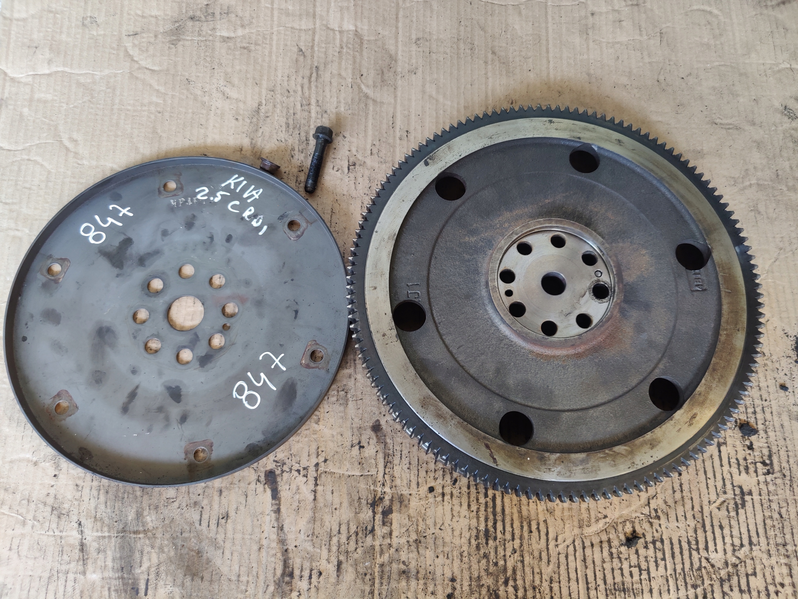 HYUNDAI TERRACAN 2.9CRDI wheel flywheel 847