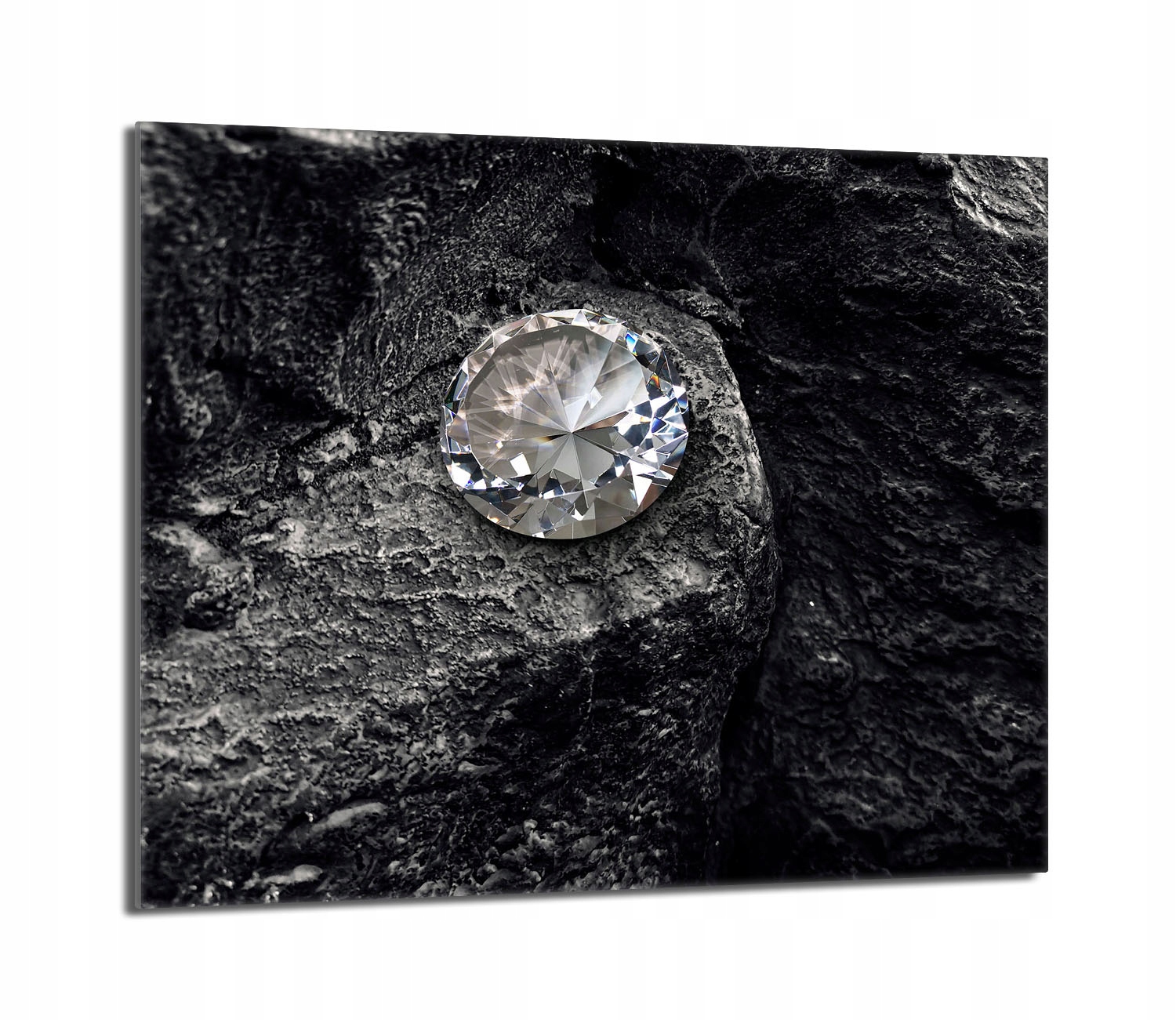 Skleněná ochranná deska na sporák 60x52 Diamant do kuchyně