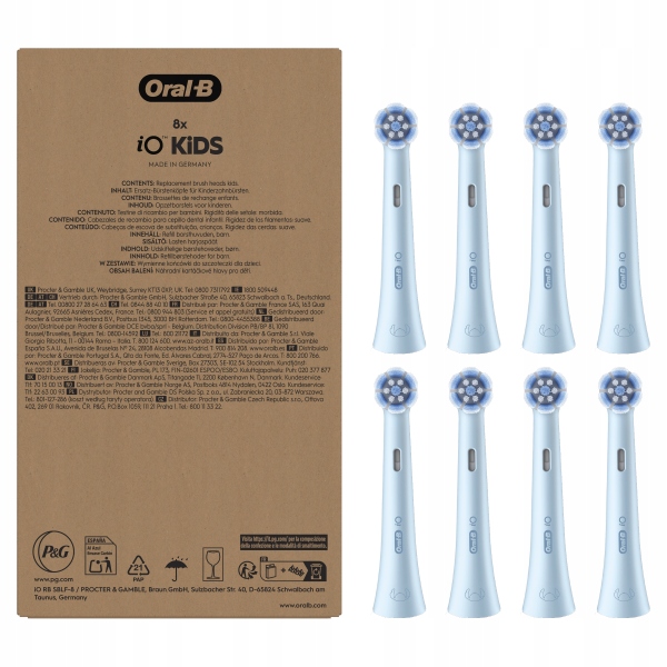 Oral-B iO Kids Wymienne główki szczoteczki 8 szt.
