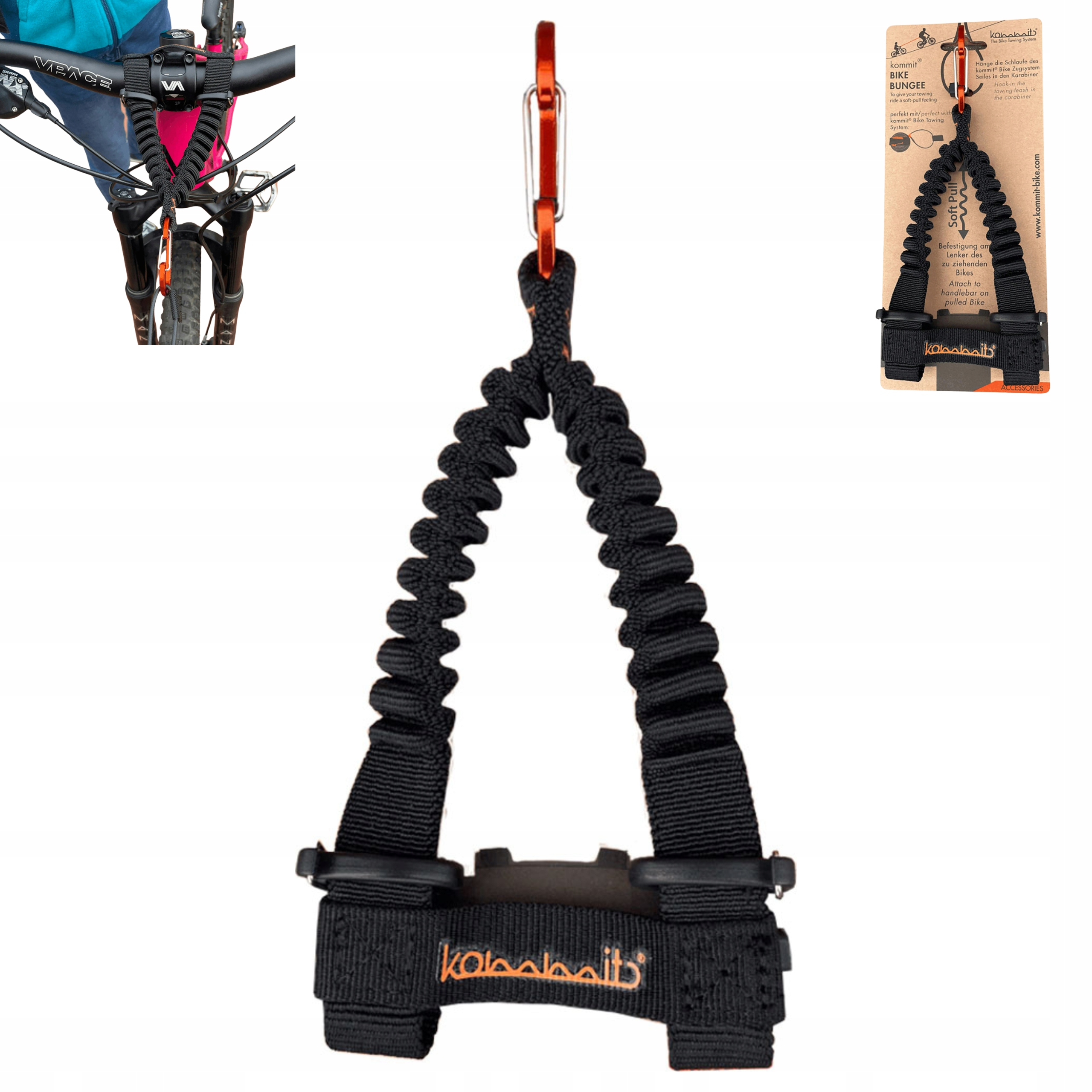 Kommit Bungee Adapter Do Holu Rowerowego Elastyczny Szybki Montaż Jakość