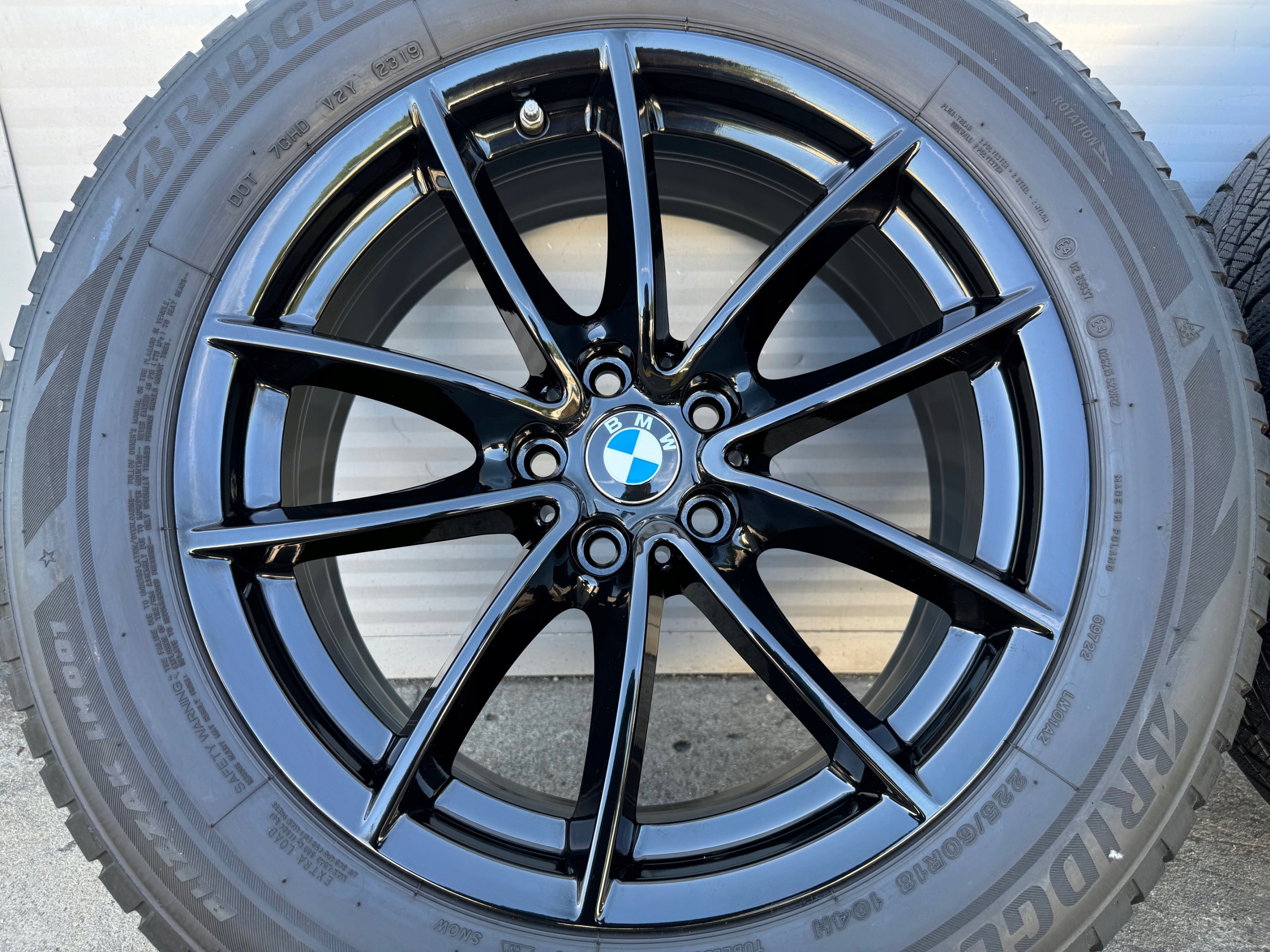 OEM КОЛЕСА ЗИМНИЕ BMW X3 G01 X4 G02 225/60/18 диски как новые 6880047 7mm