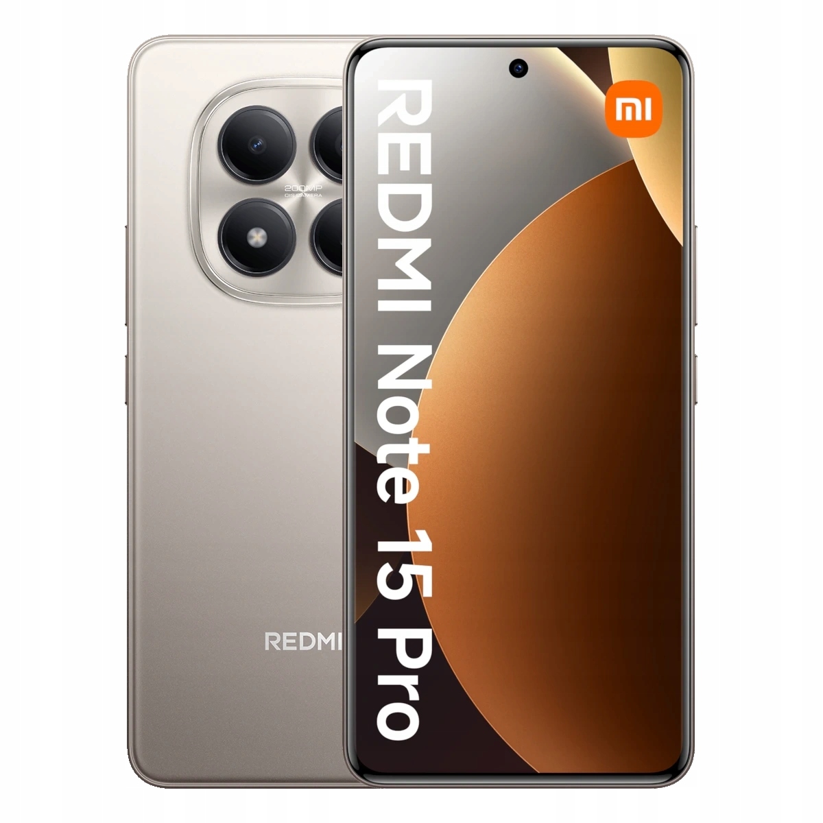 Telefon Xiaomi Redmi Note 15 Pro 8/256GB 4G Dual Sim Tytanowy 6500 mAh