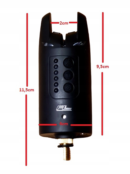 ZESTAW SYGNALIZATOR Z CENTRALKA 3+1 FL JY-39-3 Model SYGNALIZATOR 3+1