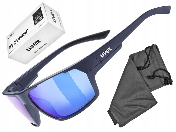 Okulary Uvex Sportstyle 233 P blue Polavision Etu