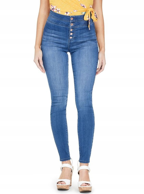 Guess dámské džíny Shauna Button-Front Skinny 28