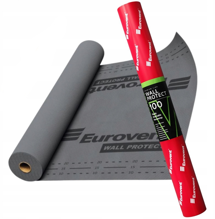 Fólie Větroizolační Membrána Na Stěny Eurovent Wall Protect 100 g 37,5 m²