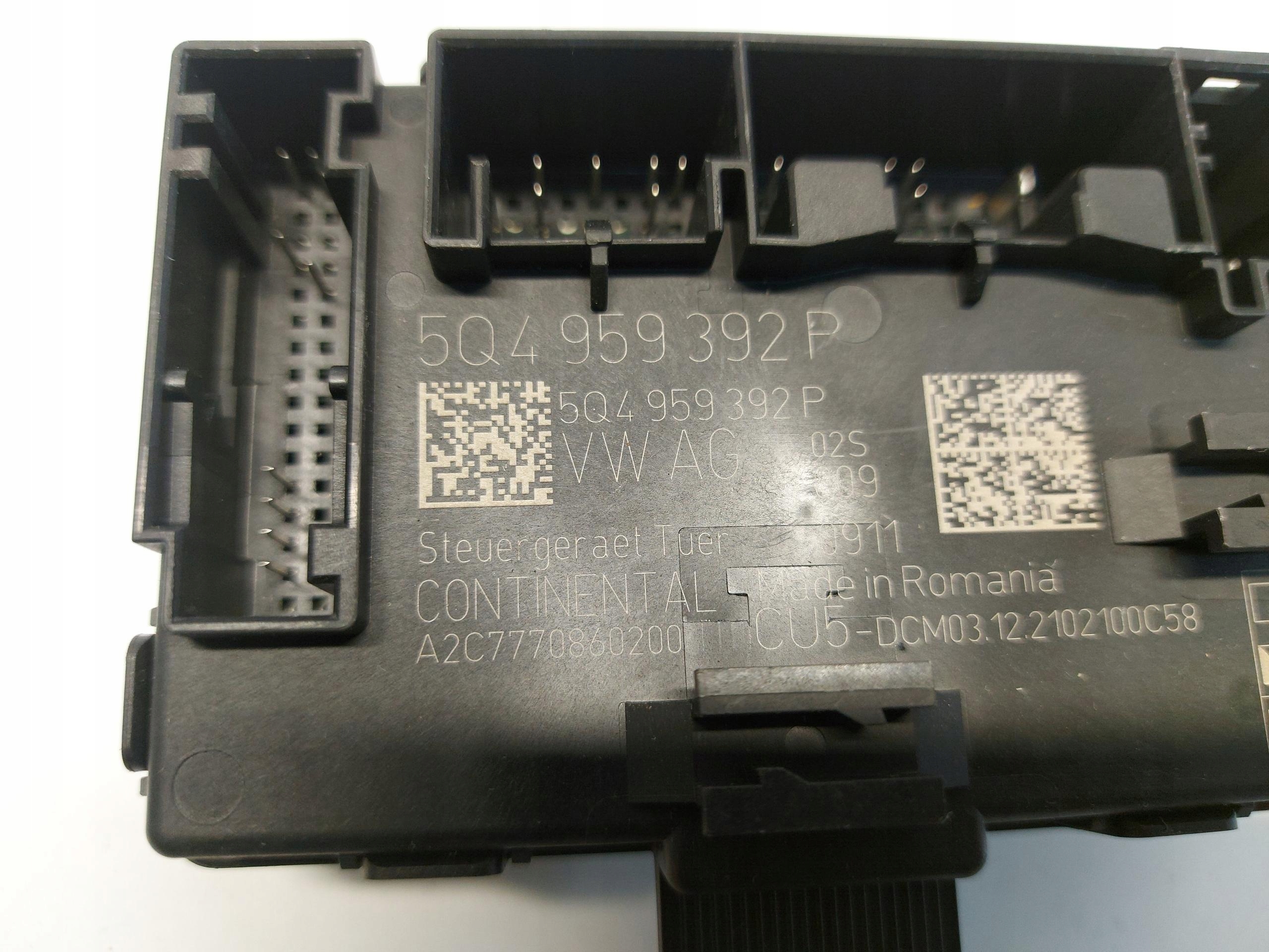 Seat Leon IV 5FA KOMBI module control unit door front 5q4959392p