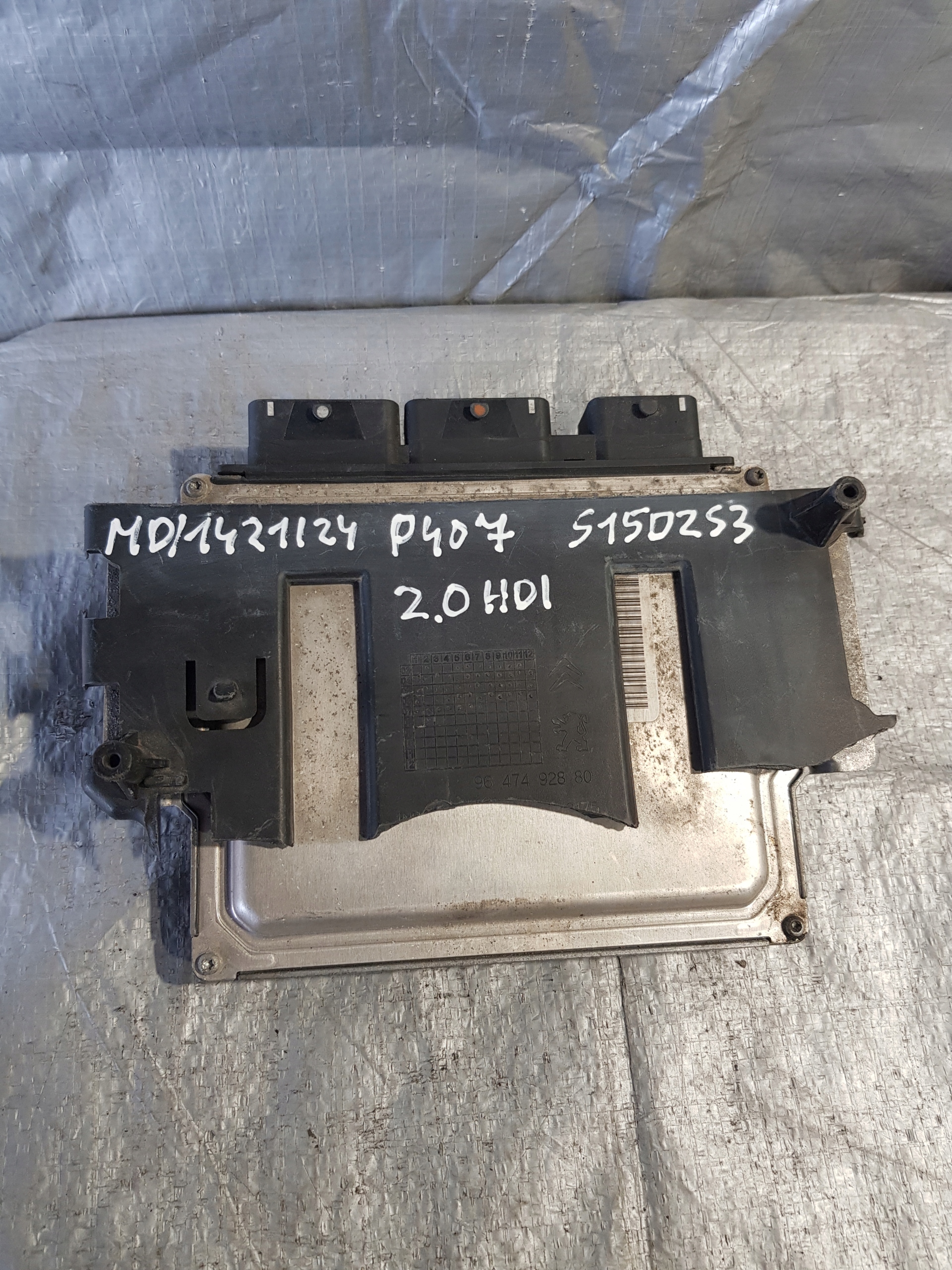 computer PEUGEOT 407 2.0 HDI 9663548180 9665748380