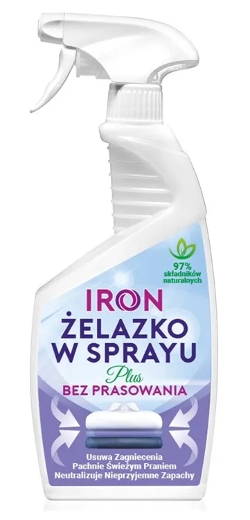

Iron Żelazko w sprayu ułat. prasowanie Plus, 750ml