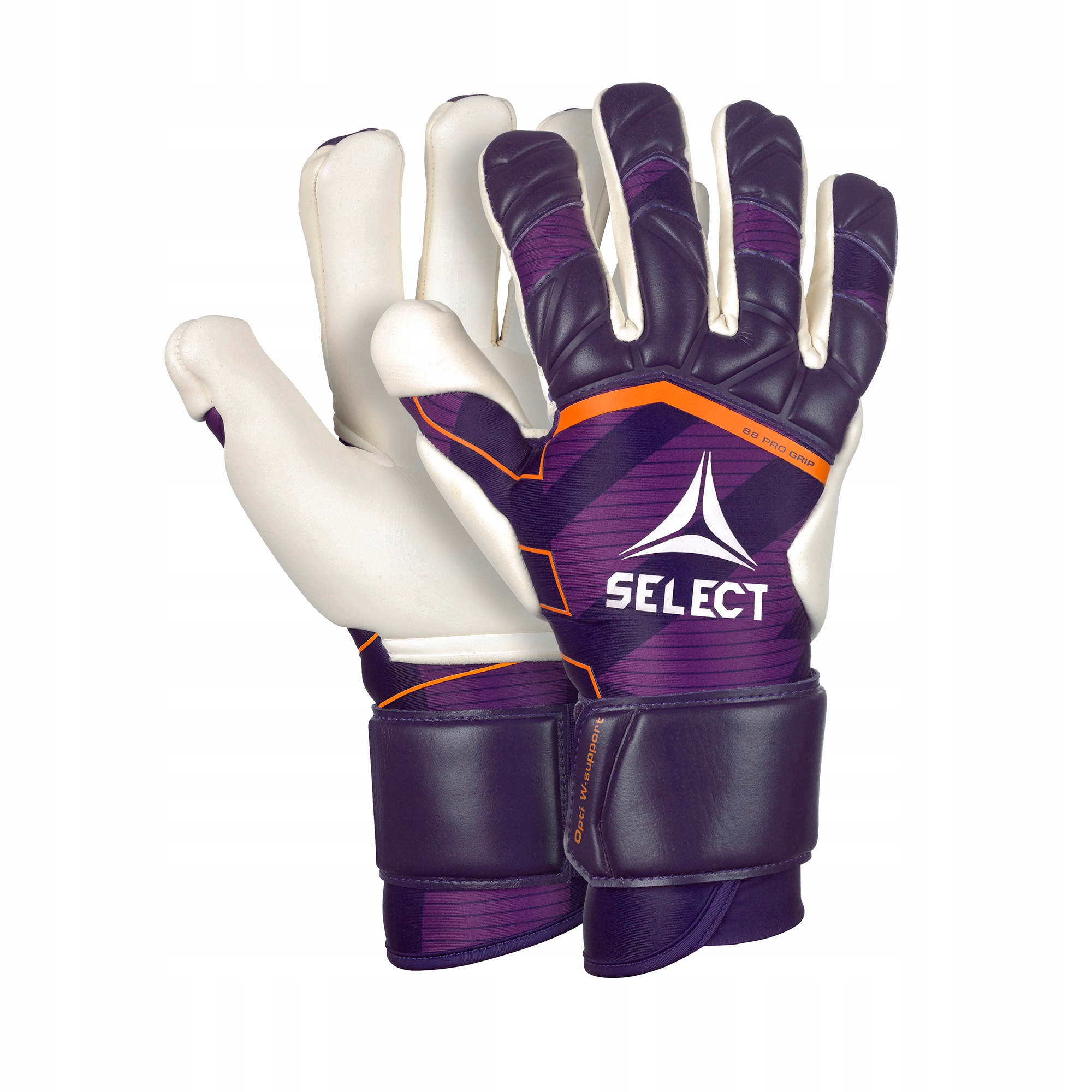 Rękawice bramkarskie Select 88 Pro Grip v24 purple/white 8