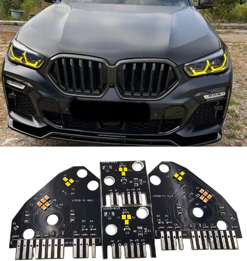 Moduly Csl Žluté Drl Bmw X5 G05 X6 G06 X5M F95 X6M F96 2018-2022 Komplet