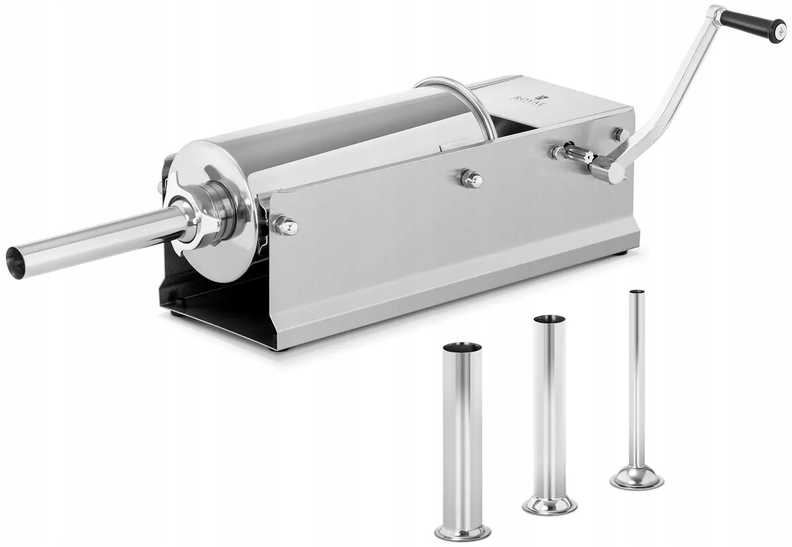 Nadziewarka do kiełbas pozioma ręczna 5L Royal Catering RC-SFV5L 10011899