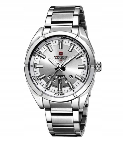 Nové, Masivní Hodinky Naviforce, Vojenský Styl, Datum Dne