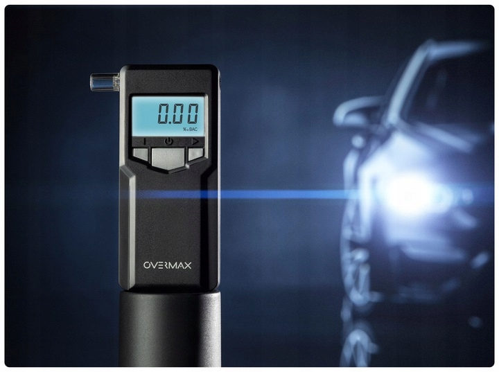 Alkomat elektrochemiczny Overmax AD-06 +KALIBRACJA Model AD-06