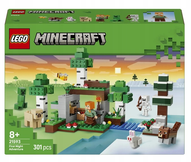 Stavebnice Přežití První Noci 21593 Lego Minecraft