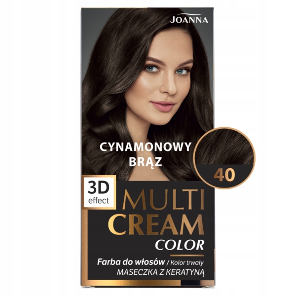 

Joanna farba do włosów cynamonowy brąz 40