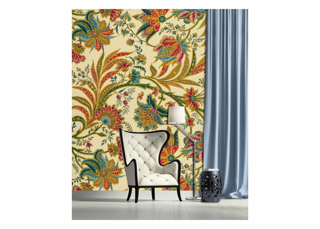 Vliesová fototapeta Květinový ráj Elegantní květiny Vzory 206x275 lepidlo