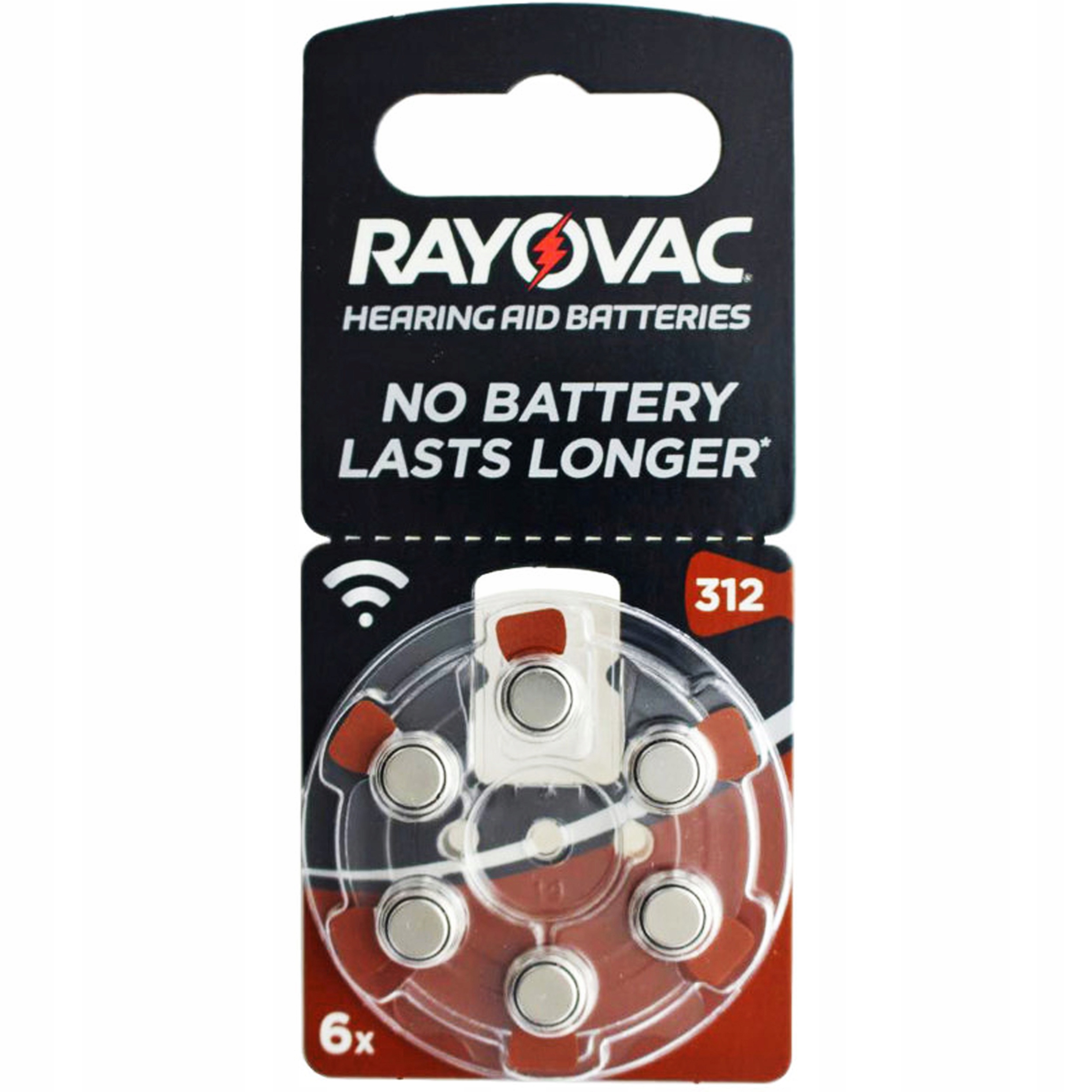 

6x Baterie Rayovac Special aparatów słuchowych 312