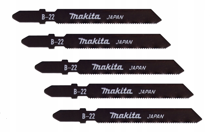 

Makita Zestaw Brzeszczotów 5SZT Aluminium Metal