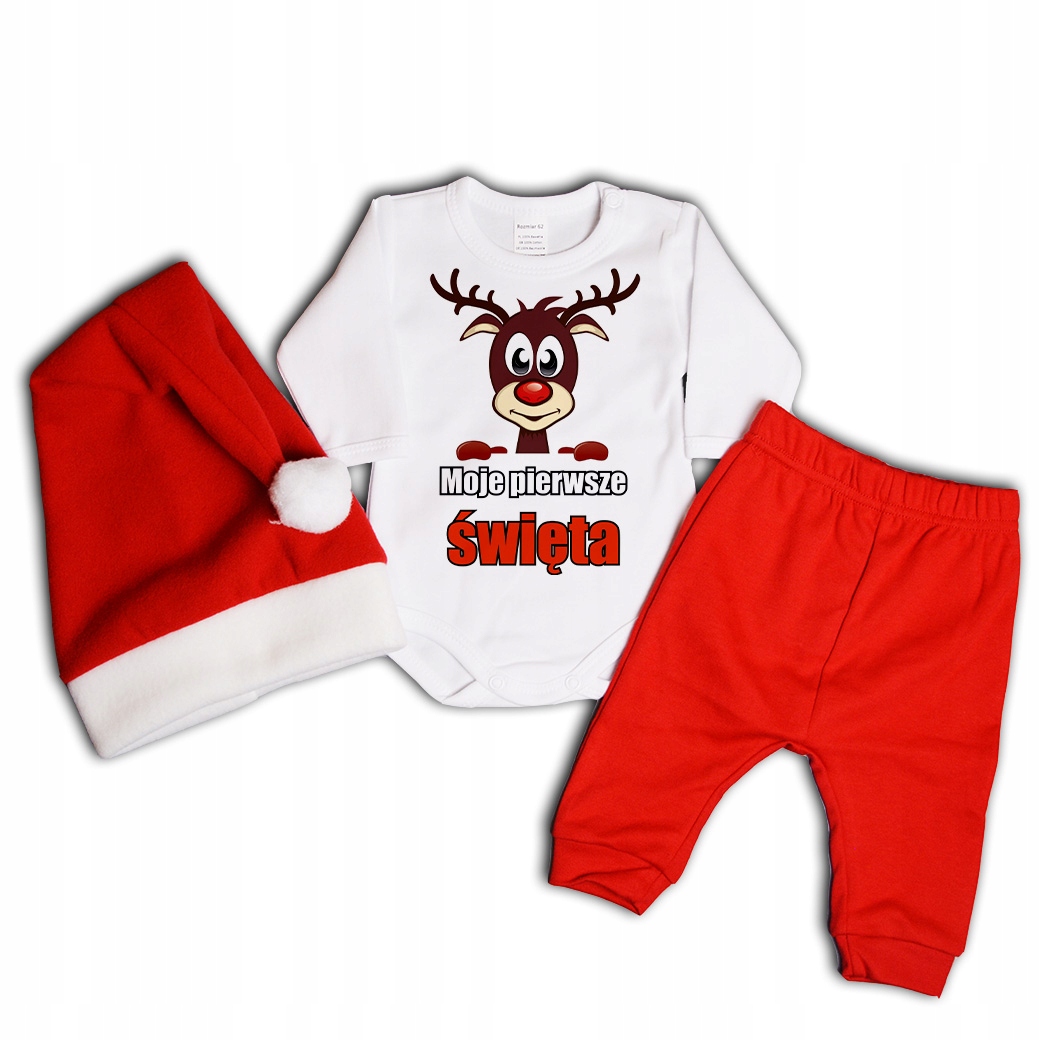 

Moje pierwsze święta, renifer komplet 80 dł