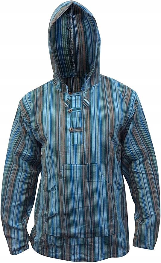 Pánská Mikina s pruhy a kapucí s kapucí Mix Velikost 3XL