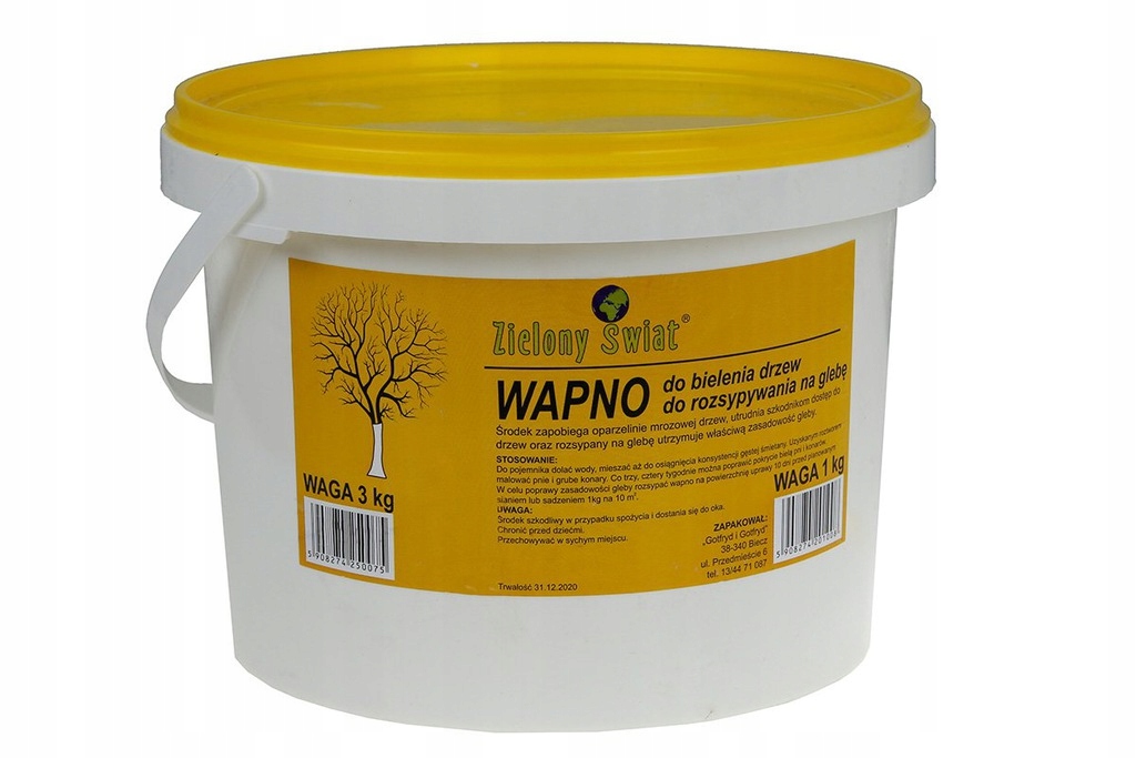 

Wapno Do Bielenia Drzew 1 Kg Odkwaszanie Gleby