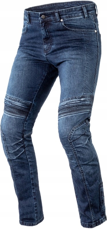 Motocyklové Nohavice Jeans Ozone Hornet II Washed Blue modré 40/32