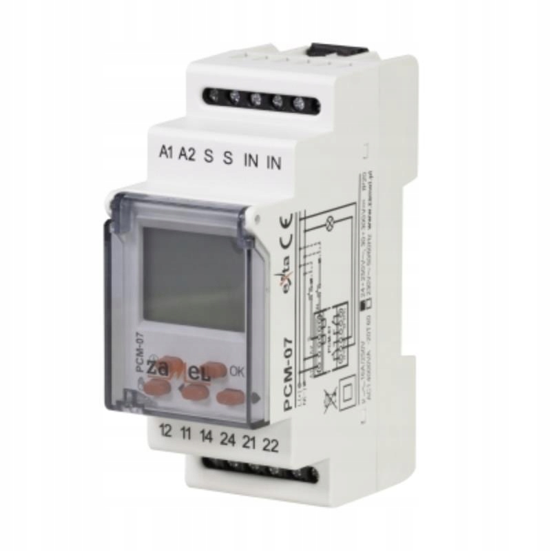 Časové relé PCM-07/U Zamel