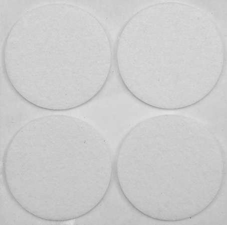 

Vorel Podkładki Filcowe 40 MM Białe 4SZT