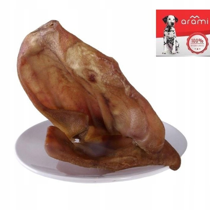 Levně Arami Dog Pamlsek Uzené vepřové uši 25 Ks