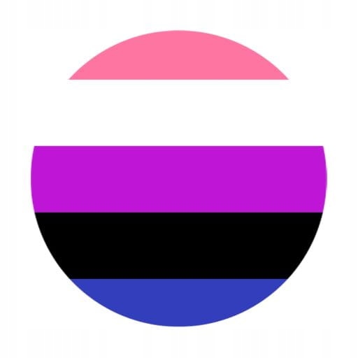 

Przypinka Lgbt Genderfluid flaga 58mm