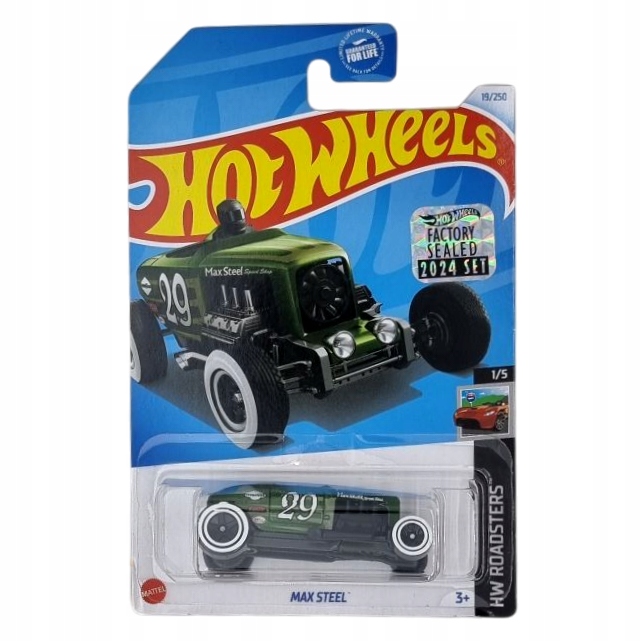 Hot Wheels MAX STEEL HTD61 Factory Sealed Set 2024 (074299057854
